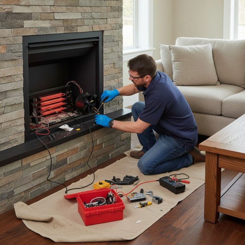 Fireplace Painting
