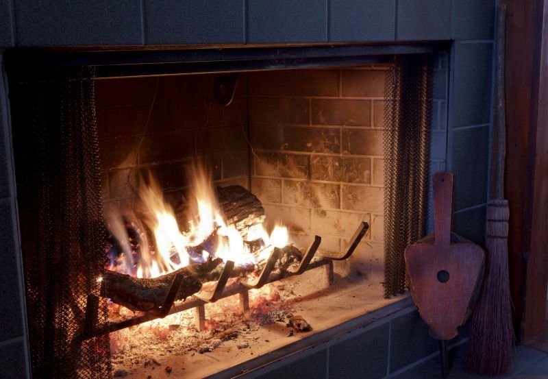 Abstract Fireplace Artwork