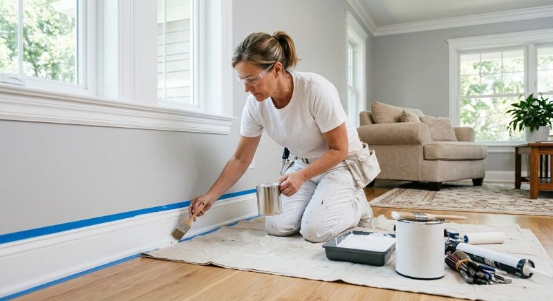 Molding Painting in Wilmington, NC